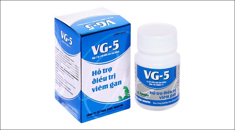 VG-5 hỗ trợ trị bệnh lý về gan