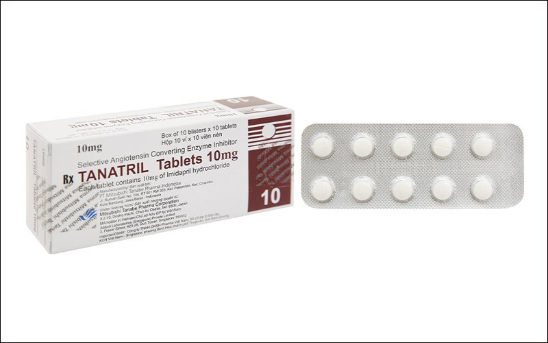 Tanatril Tablets 10mg trị tăng huyết áp