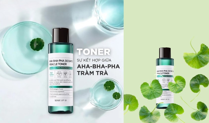 Toner làm sạch da, giảm mụn Some By Mi 30 Days Miracle AHA-BHA-PHA 150 ml Toner làm sạch da, giảm mụn Some By Mi 30 Days Miracle AHA-BHA-PHA 150 ml