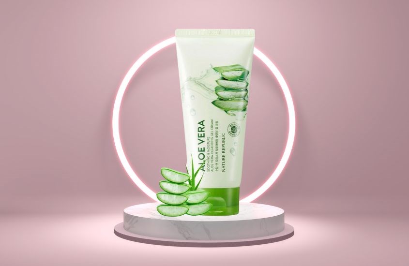 Kem tẩy trang chiết xuất Lô Hội Nature Republic Soothing & Moisture Aloe Vera 150 ml