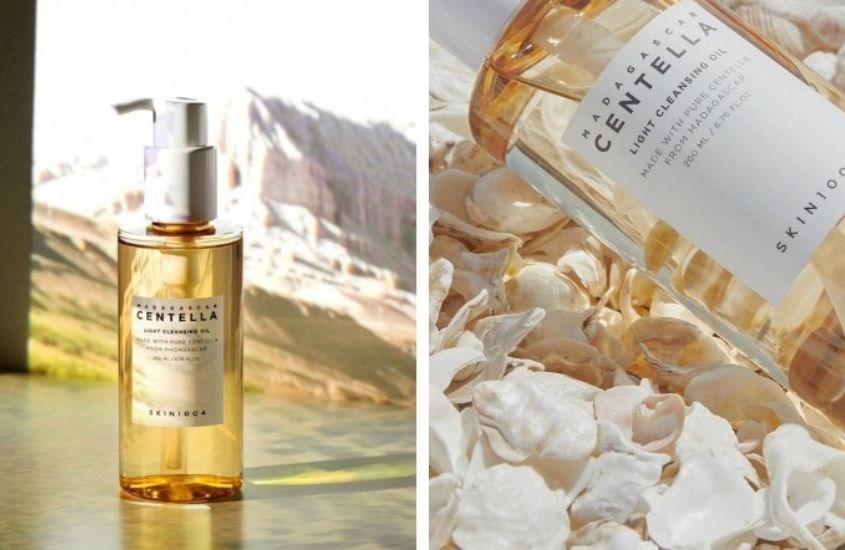 Dầu tẩy trang chiết xuất Rau Má Skin1004 Madagascar Centella Light Cleansing Oil 200 ml 