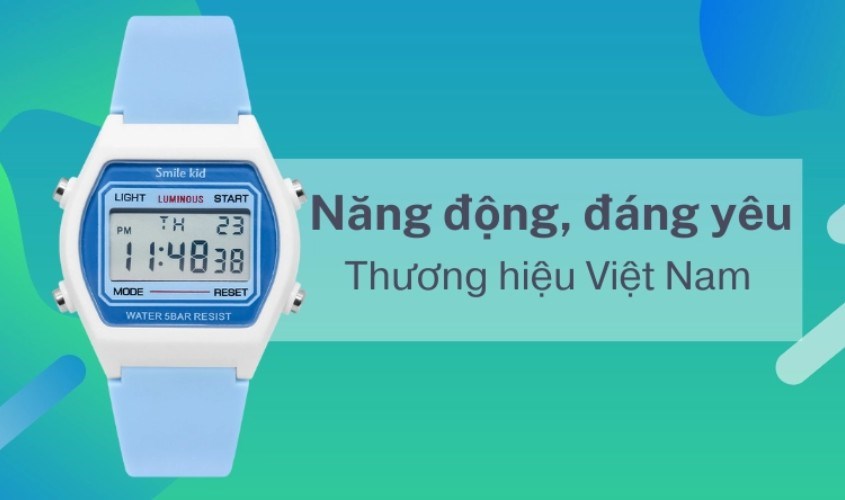 Đồng hồ trẻ em Smile Kid 34 mm chống nước SL223L-4