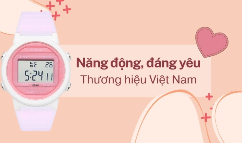 Đồng hồ trẻ em Smile Kid 39 mm chống nước SL219L-03