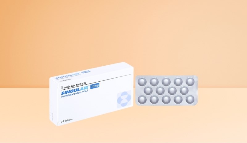 Singulair 10mg trị hen suyễn