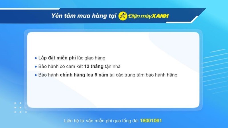 Chính sách bảo hành loa Paramax tại Điện máy XANH Chính sách bảo hành loa Paramax tại Điện máy XANH