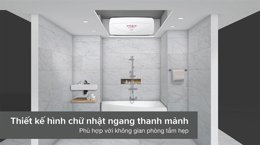 Máy nước nóng gián tiếp Ariston 20 lít 2500W VITALY 20 SLIM 2.5 FE được nhiều khách hàng sử dụng Máy nước nóng gián tiếp Ariston 20 lít 2500W VITALY 20 SLIM 2.5 FE được nhiều khách hàng sử dụng