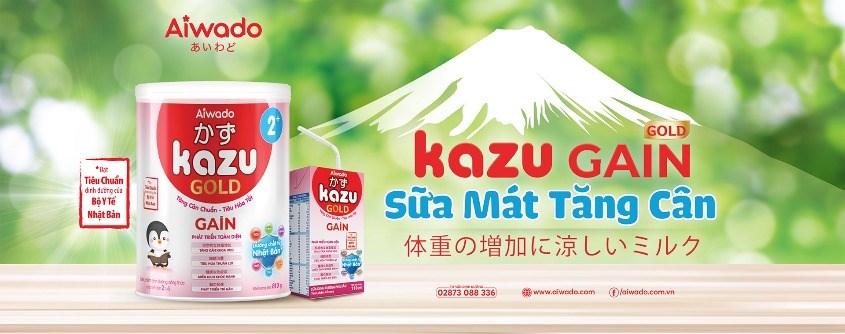 Sữa Kazu Gain Gold 