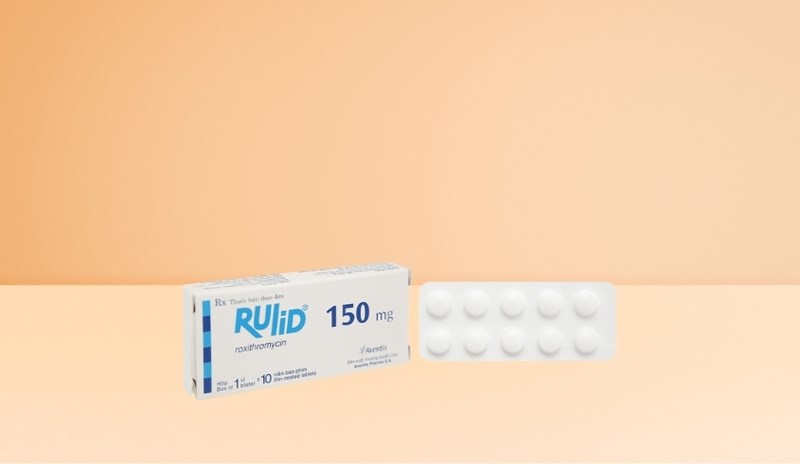 Rulid 150mg trị nhiễm khuẩn