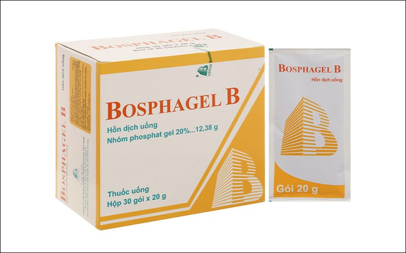 Hỗn dịch uống Bosphagel B 20% trị trào ngược dạ dày, thực quản