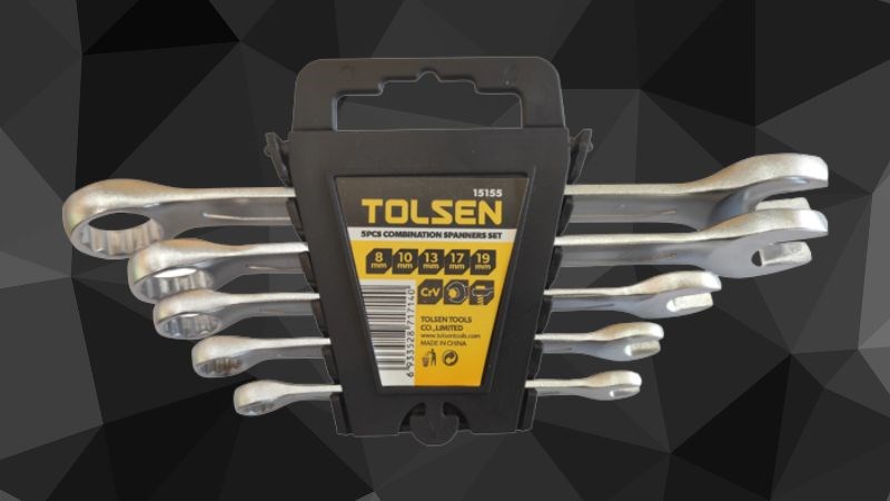 Bộ cờ lê Tolsen 8-19 mm 15155 (5 món) được nhiều người tin dùng