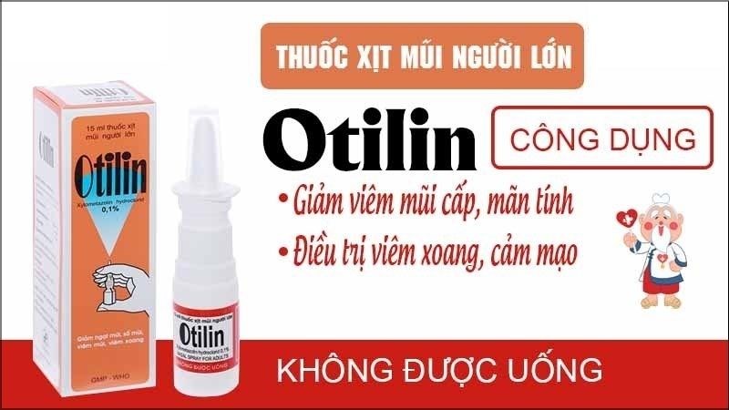 Sản phẩm giảm nghẹt mũi, sung huyết mũi chai 15ml