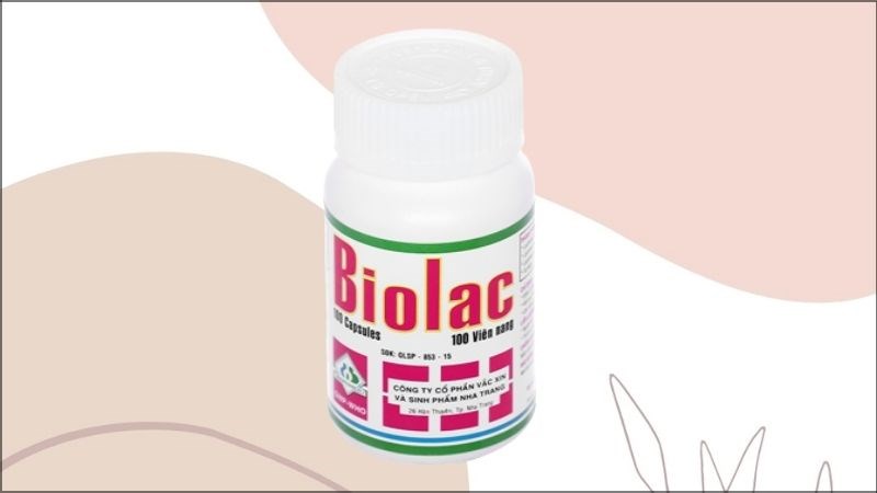Biolac 500mg - Dòng sản phẩm bổ sung vi sinh, hỗ trợ trị rối loạn tiêu hóa (10 vỉ x 10 viên)