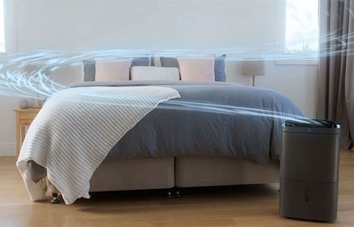 Máy hút ẩm Electrolux EDH12TRBD2 sử dụng cơ chế ngưng tụ để làm cho bầu không khí thông thoáng Máy hút ẩm Electrolux EDH12TRBD2 sử dụng cơ chế ngưng tụ để làm cho bầu không khí thông thoáng