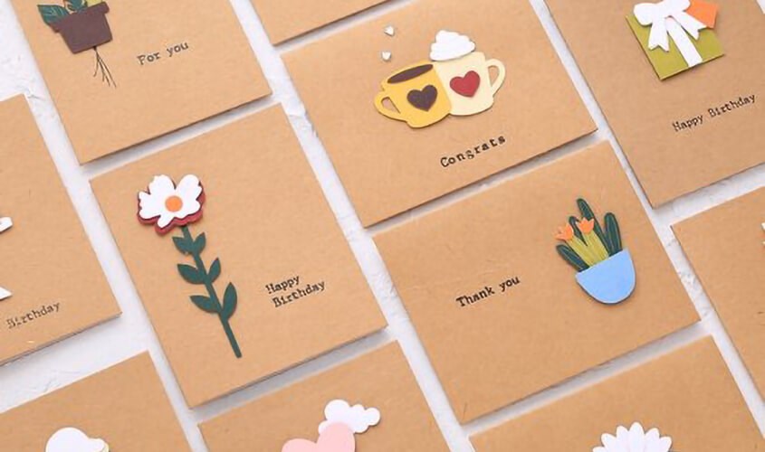 Thiệp handmade chúc mừng bé tốt nghiệp