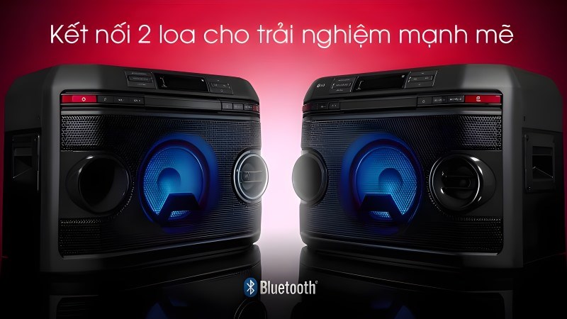 Loa LG bluetooth cho phép kết nối với nhiều thiết bị có hỗ trợ bluetooth khác nhau