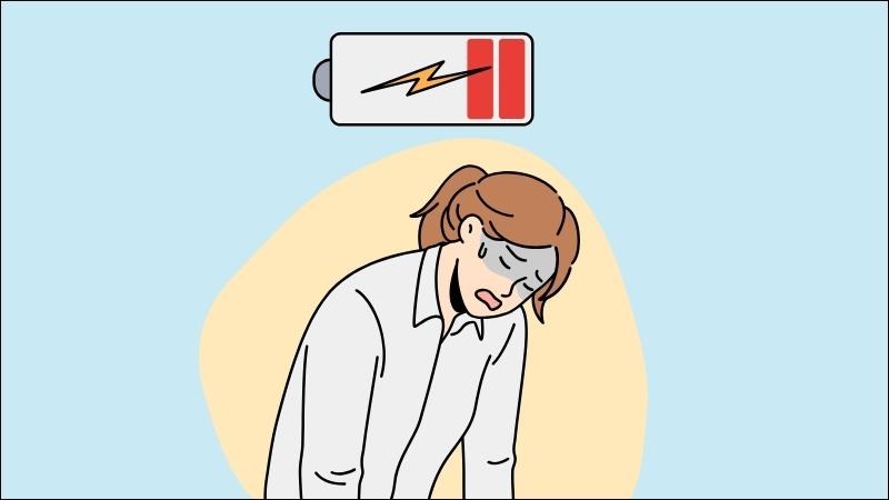 Sự tích tụ độc tố lâu ngày làm cho cơ thể suy nhược và khó tập trung