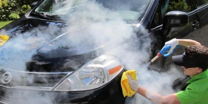 Lợi ích vượt trội rửa xe bằng hơi nước
