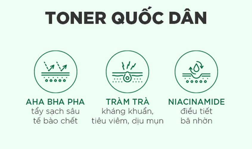 Bảng thành phần ưu việt của toner quốc dân Some By Mi