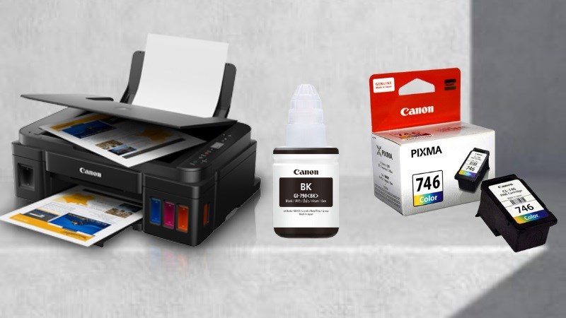 Mực in Canon là sự lựa chọn tuyệt vời