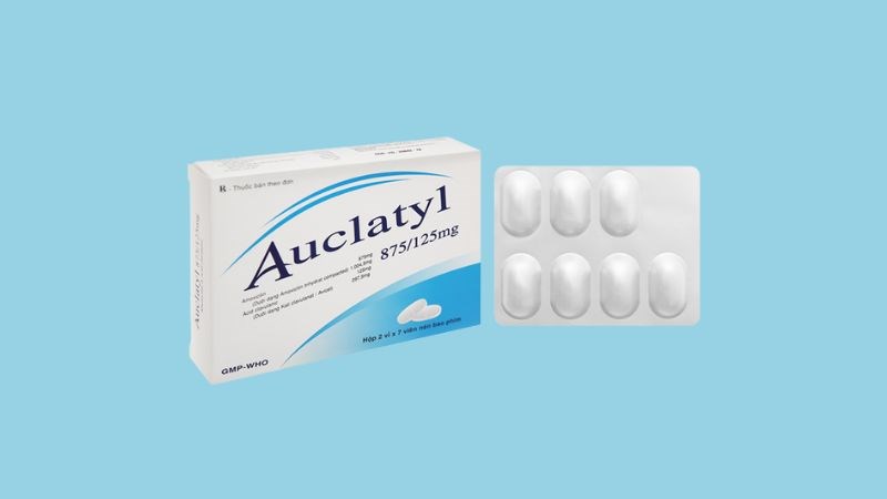 Auclatyl 875/125mg trị nhiễm khuẩn