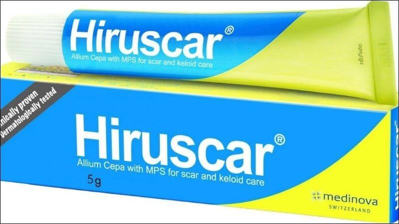 Thuốc trị sẹo Hiruscar