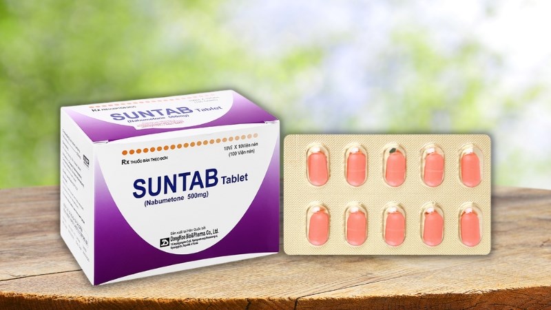 Suntab 500mg trị viêm xương khớp