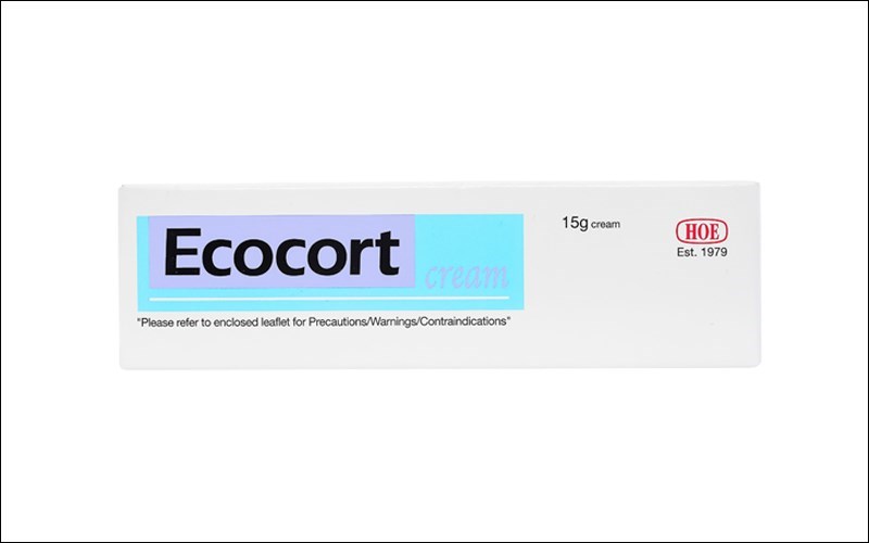 Kem bôi Ecocort Cream trị nấm da tuýp có khối lượng 15g