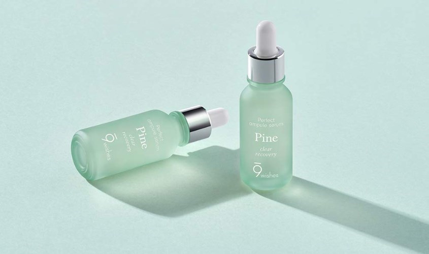 Tinh chất thanh lọc và phục hồi da 9 Wishes Amazing Pine Ampule 25 ml
