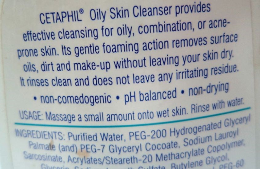 Nên chọn sản phẩm với thành phần lành tính