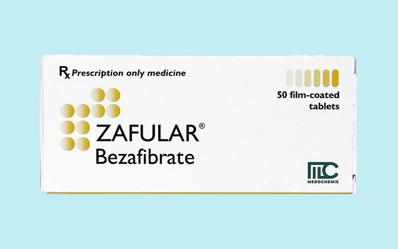 Zafular 200mg trị rối loạn lipid máu