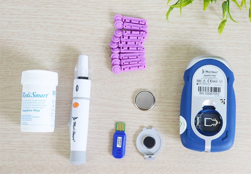 Máy đo đường huyết Medi Smart có xuất xứ từ Thụy Điển