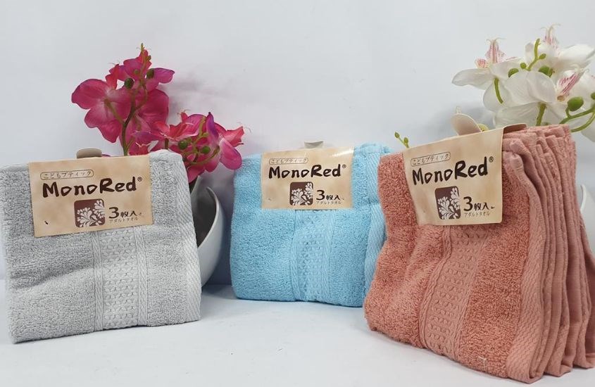 Khăn Mặt Mono Red