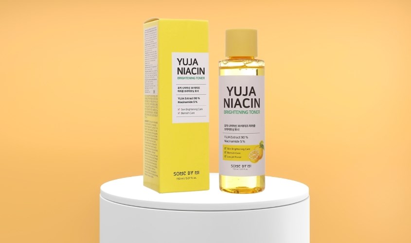 Toner dưỡng sáng da Some By Mi Yuja Niacin 30 Days Miracle Brightening chiết xuất Quýt Yuja 150 ml