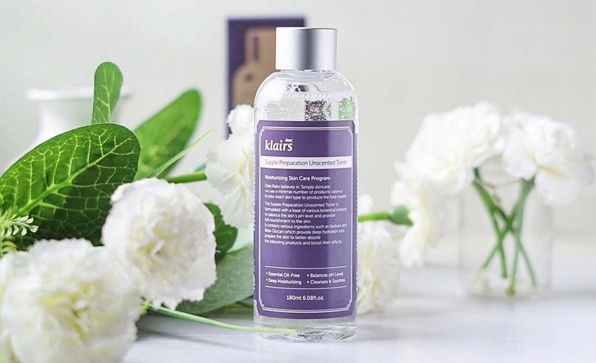 Toner dưỡng ẩm không mùi Klairs Supple Preparation Unscented 180 ml