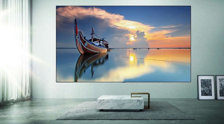 Tivi 55 inch thiết kế với hai kiểu dáng chính là tivi màn hình phẳng và màn hình cong sang trọng