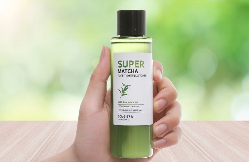 Toner thu nhỏ lỗ chân lông Some By Mi Super Matcha Pore Tightening chiết xuất Trà Xanh 150 ml 
