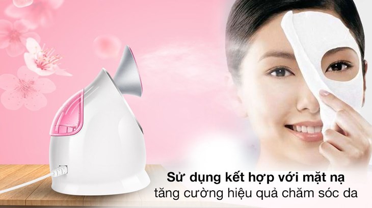 Máy xông hơi mặt nano nóng K.SKIN KD2331A giúp thúc đẩy quá trình hấp thụ dưỡng chất từ mặt nạ Máy xông hơi mặt nano nóng K.SKIN KD2331A giúp thúc đẩy quá trình hấp thụ dưỡng chất từ mặt nạ