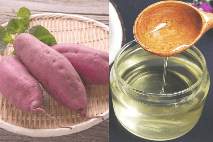 Hướng dẫn cách làm mặt nạ khoai lang