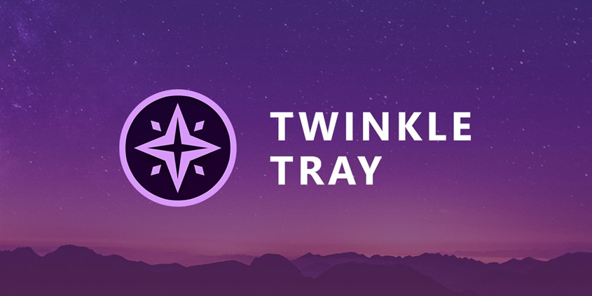 Bạn có thể tải phần mềm Twinkle Tray Brightness Slider để điều chỉnh độ sáng màn hình