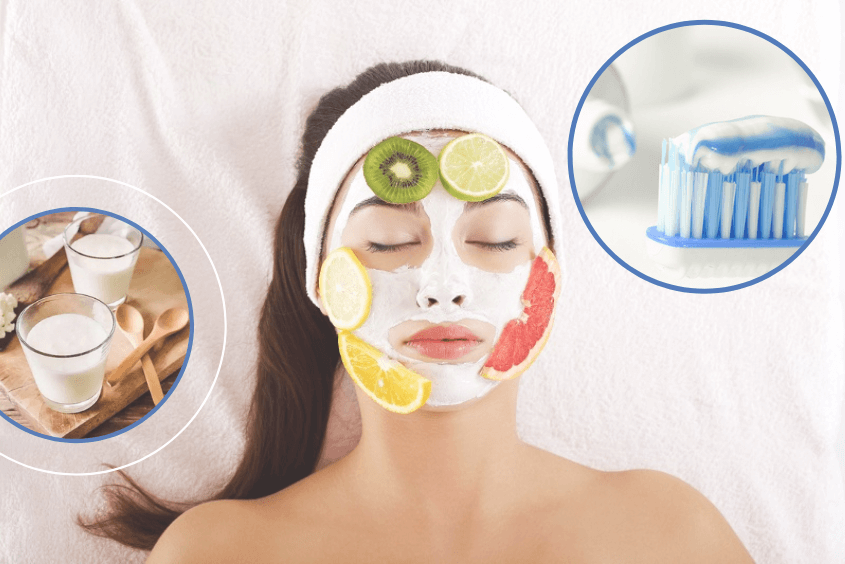 Công thức làm mặt nạ bằng kem đánh răng