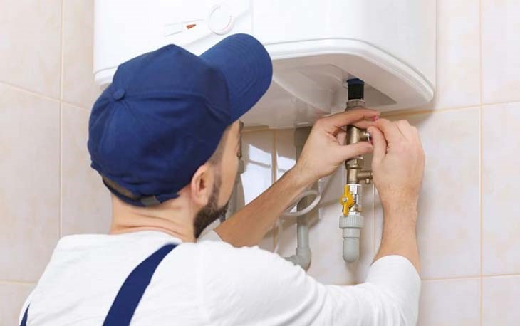 Cách lắp van 1 chiều máy nước nóng