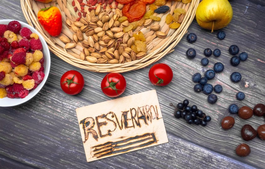 Resveratrol chứa nhiều trong nho đỏ, nước ép nho