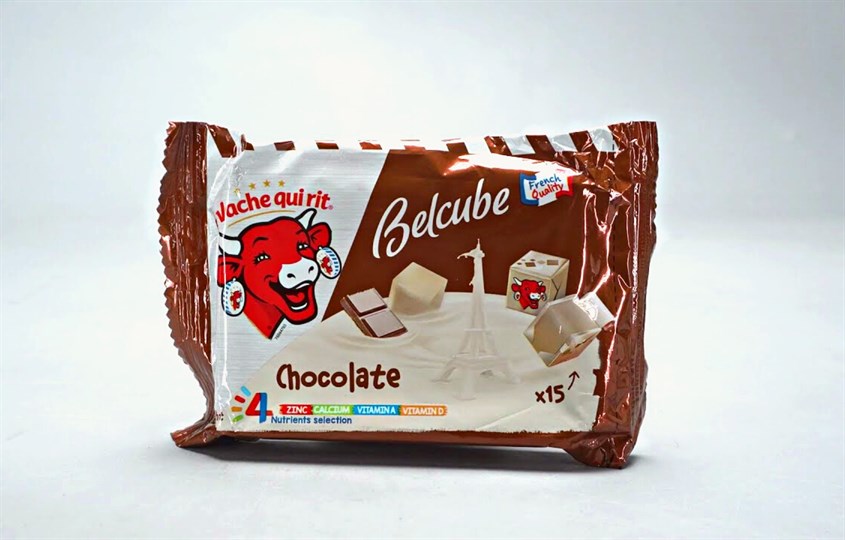 Phô mai Con Bò Cười Belcube vị socola gói 15 viên 78g (từ 1 tuổi)