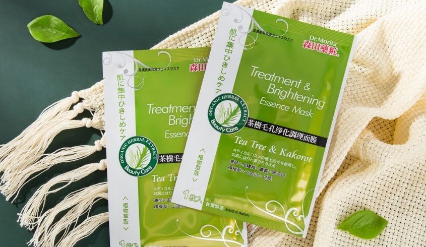 Mặt nạ giấy Tràm Trà Dr. Morita Tea Tree Pore-Refining Essence 25g