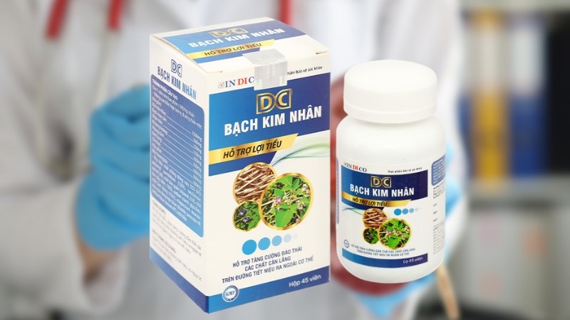 DC Bạch Kim Nhân - Hỗ trợ lợi tiểu, giảm nguy cơ sỏi tiết niệu
