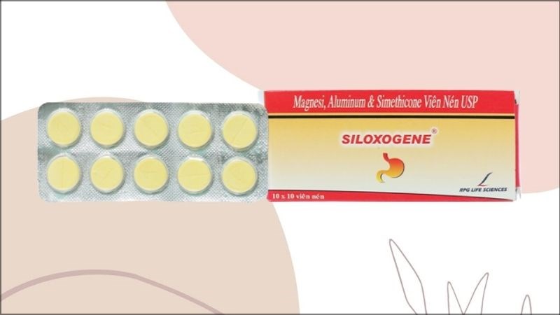 Viên nhai Siloxogene - Trị các triệu chứng tăng tiết axit dạ dày