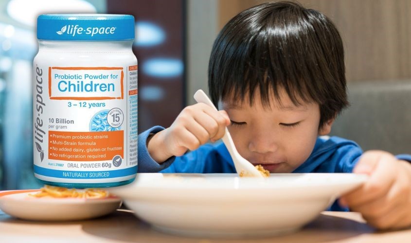 Men vi sinh Life Space Probiotic Powder for Children