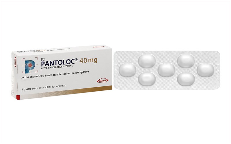 Pantoloc 40mg trị trào ngược dạ dày, thực quản Pantoloc 40mg trị trào ngược dạ dày, thực quản