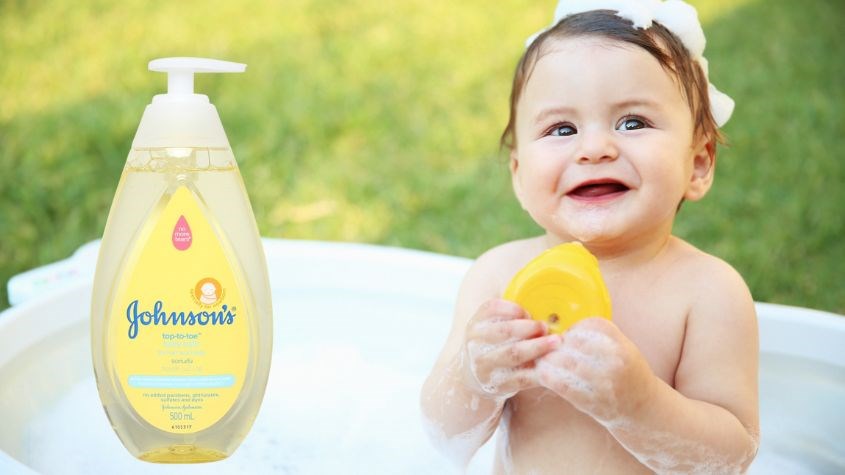 Sữa tắm gội cho bé Johnson's Baby top-to-toe hương dịu nhẹ 500 ml