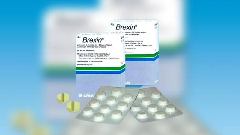 Brexin 20mg - Dòng sản phẩm giảm đau, kháng viêm xương khớp (2 vỉ x 10 viên)